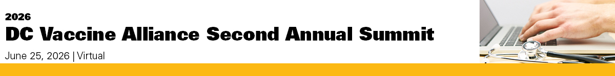 2026 DC Vaccine Alliance Second Annual Summit Banner